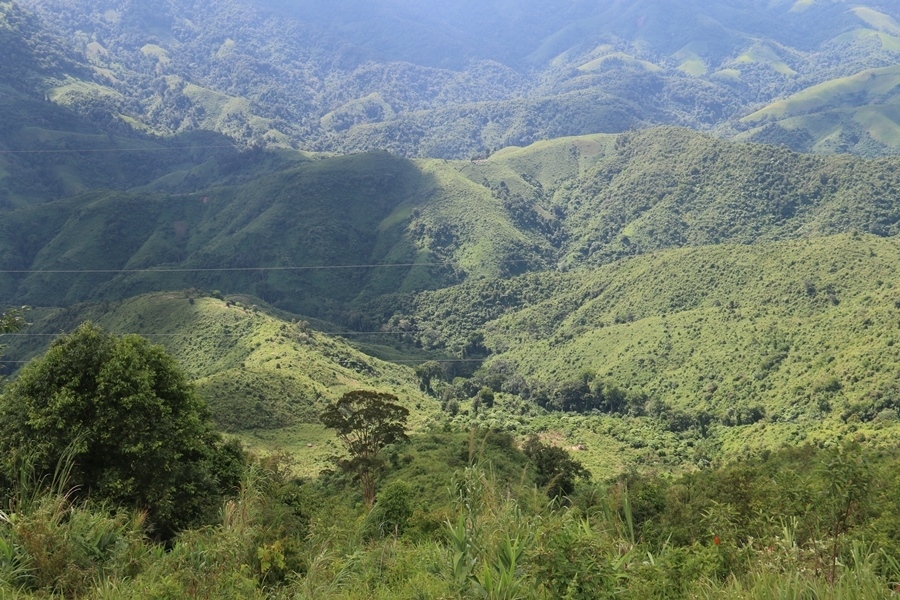 On the way to Vang Vieng